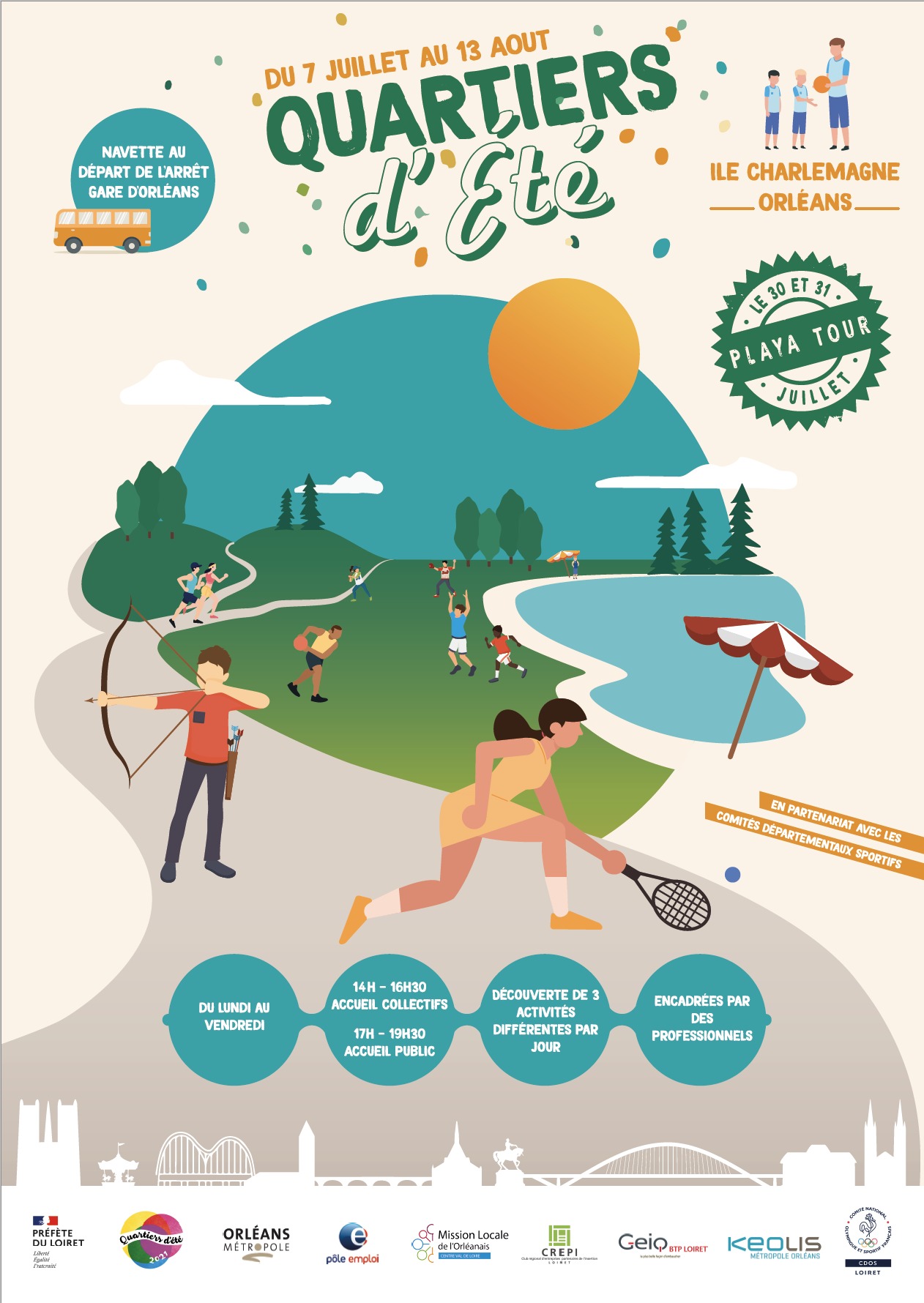 Affiche Quartiers d'été