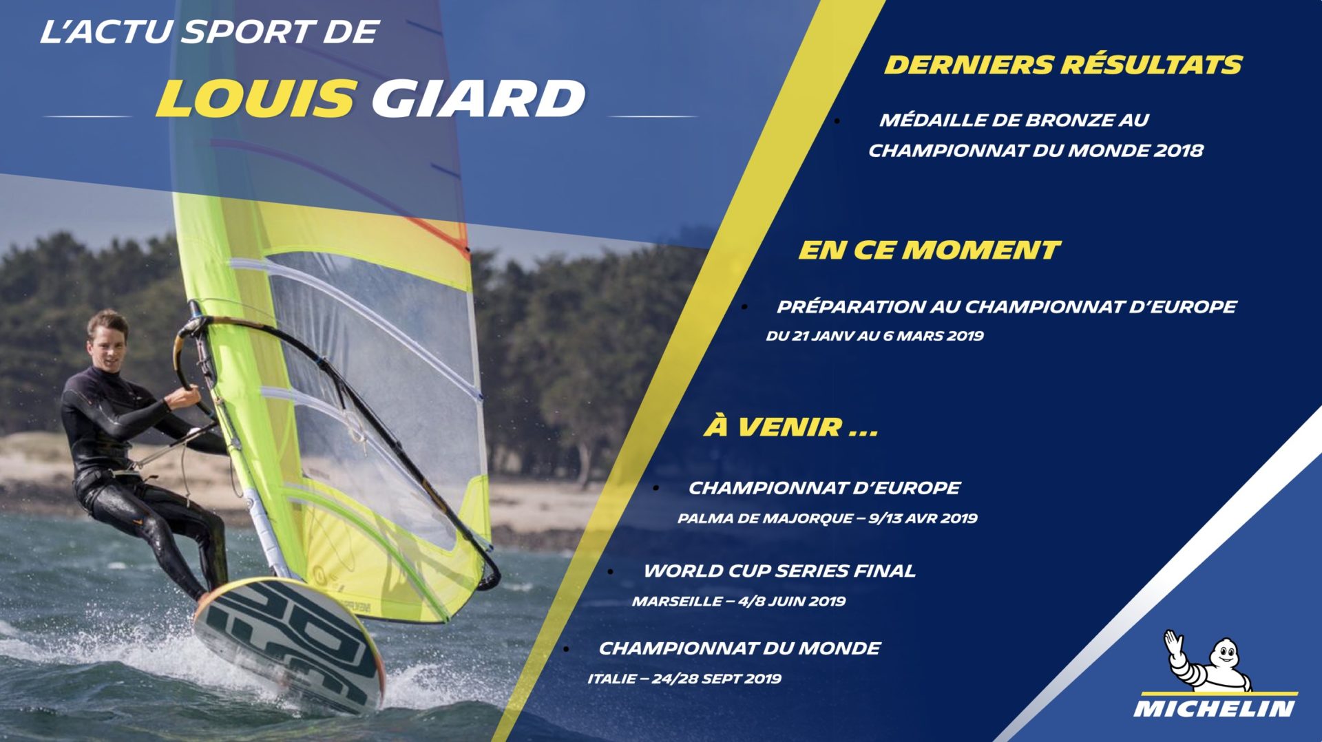 L'actu sport de Louis Giard pour Michelin