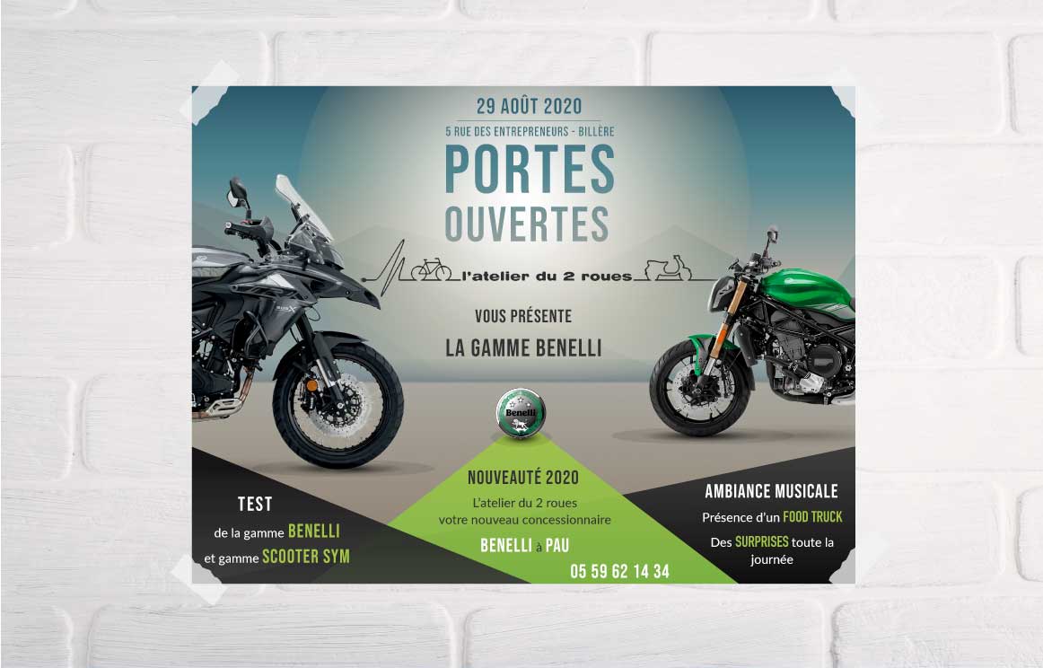 Affiche portes ouvertes